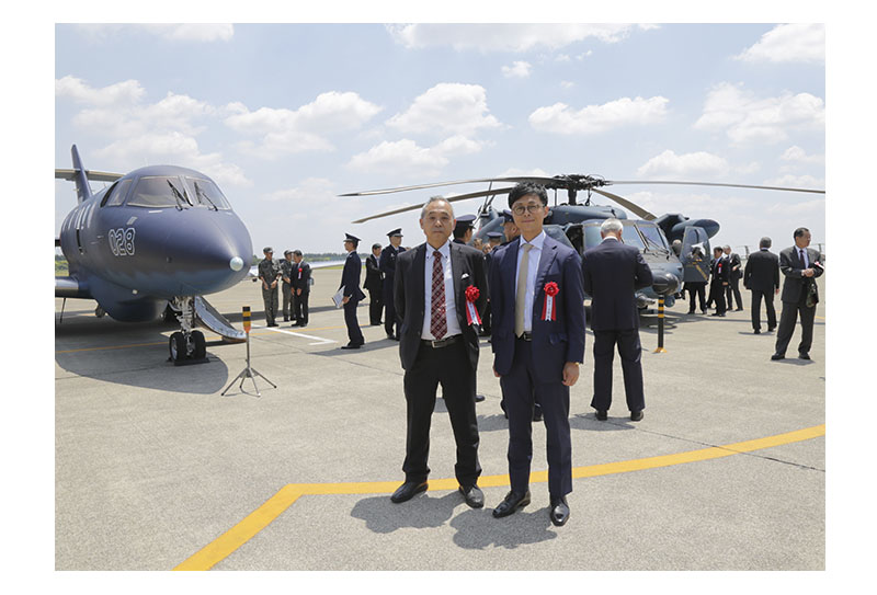赤城工業 航空自衛隊 航空救難団 感謝状 2018 平成30年