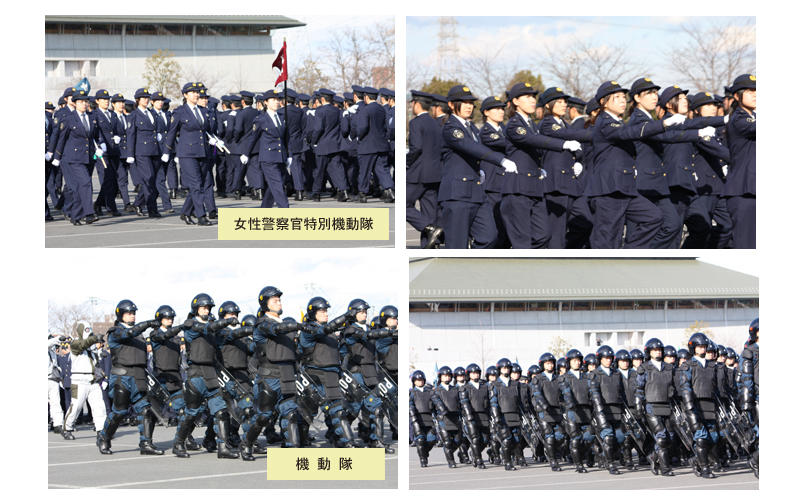 平成22年埼玉県警察年頭視閲式