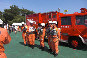 全国消防救助大会　38回　横浜