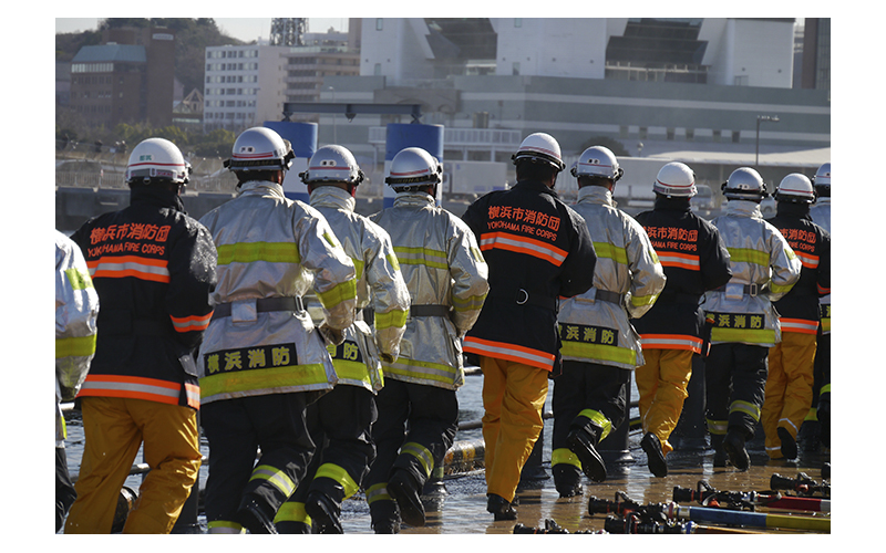 横浜消防出初式　2018