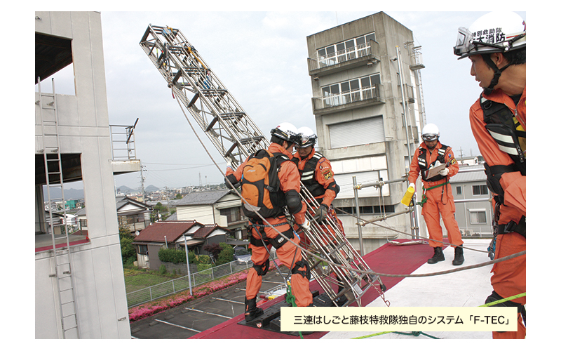 消防　静岡県　志太消防　藤枝消防署　特別救助隊