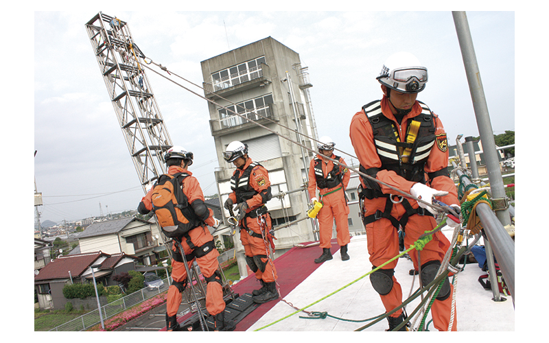消防　静岡県　志太消防　藤枝消防署　特別救助隊