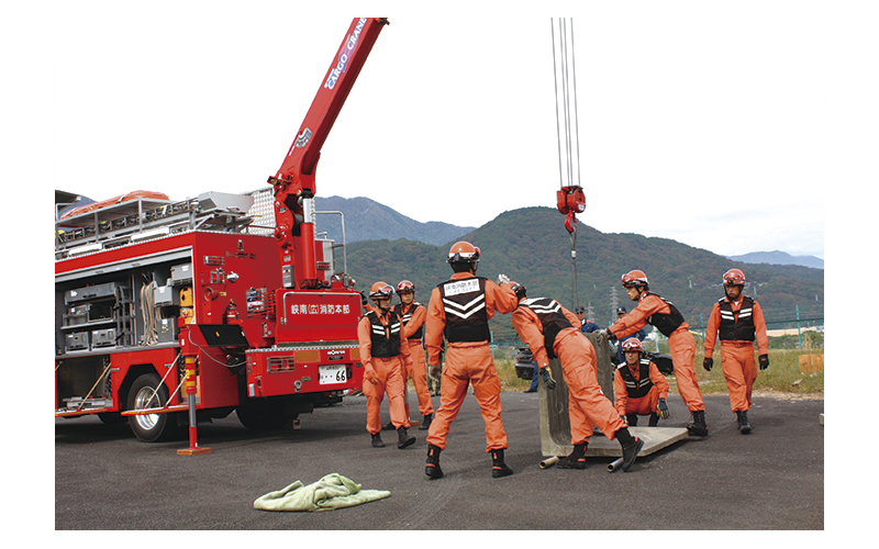 消防探訪　峡南広域行政組合消防本部　山梨県南巨摩郡身延町