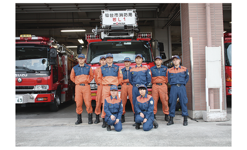 消防探訪　仙台市消防局　若林消防署　東日本大震災