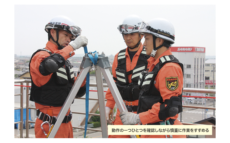 消防　静岡県　志太消防　焼津消消防署　特別救助隊