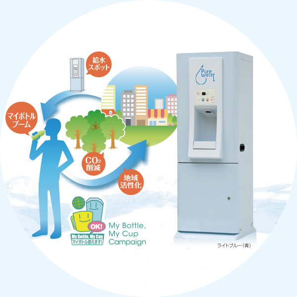 純水給水機「エコアオフィスU」