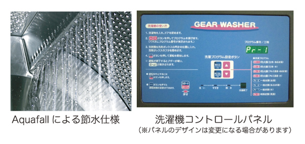 ギア・ランドリーシステム ギアウォッシャー(ドラム式洗濯機)